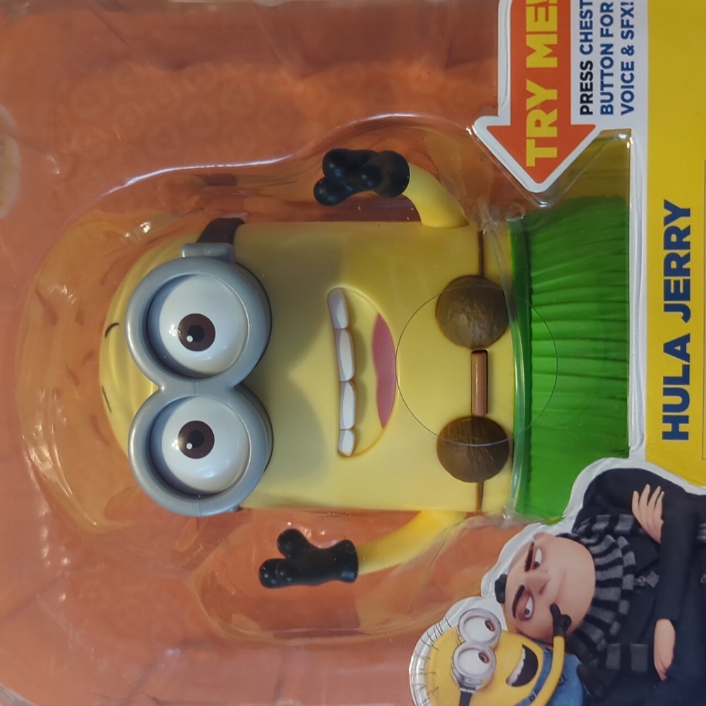 Minions HULA JERRY, Despicable Me 3, NIB - Picture 4 of 6